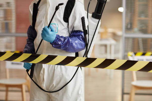 Professional Trauma Scene Cleanup technician working in Wiley, GA